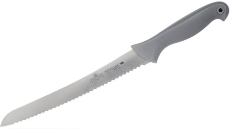 Нож для хлеба 250 мм с цветными вставками Colour Luxstahl [WX-SL409]