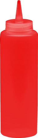 Диспенсер для бара красный (соусник) 250 мл [1742, 51721]