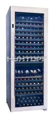 Двухзонный винный шкаф Cavanova CV300DT