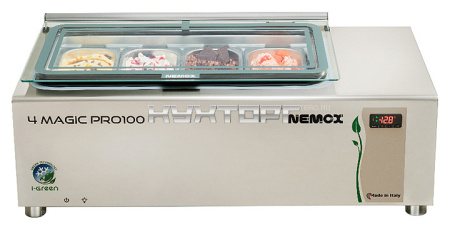 Витрина для мороженого Nemox i-Green 4 Magic Pro100