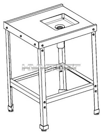 Стол для грязной посуды ITERMA СБ-361/610/550 ПММ/М СЗ Ш430
