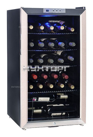 Монотемпературный винный шкаф Cavanova CV028C