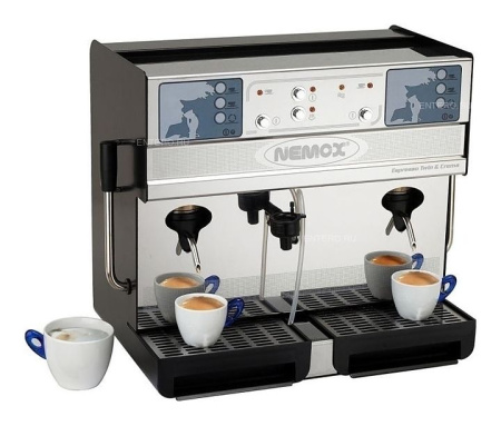 Кофемашина Nemox Caffe ESPRESSO TWIN & CREMA ELECTRONIC