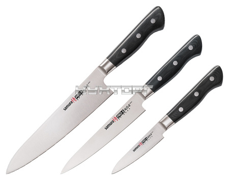 Набор кухонных ножей Samura Pro-S SP-0220/K