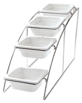 Подставка для гастроемкостей P.L. Proff Cuisine 81200574 GN 1/6 215х525х325 мм