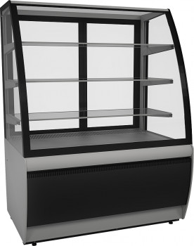 Витрина кондитерская Kayman K-ВК-900 Люкс Серебро