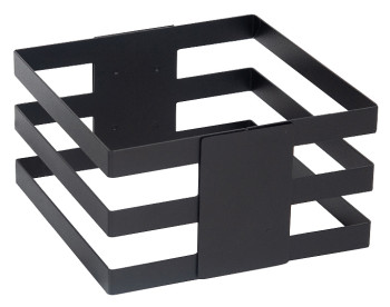 Подставка-куб фуршетная Luxstahl 200х200х110 мм черный