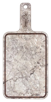 Доска разделочная ComposeEat DRRJ33153031OA4 33х15 см, с ручкой, мрамор серый