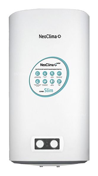 Накопительный водонагреватель Neoclima Slim 100S