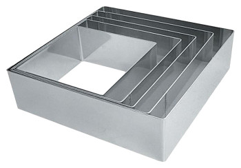 Форма-резак P.L. Proff Cuisine 92100081 "Квадрат" 60х60х40 мм