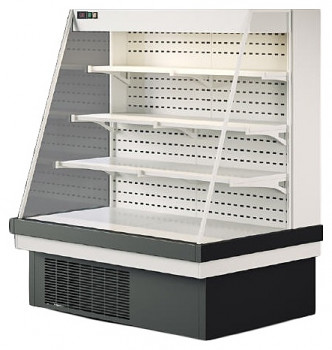 Горка холодильная ENTECO MASTER НЕМИГА П CUBE1 Н 375 ВС-1,58-7,5-1-5Х (встроенный агрегат)