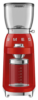 Кофемолка SMEG CGF11RDEU красная