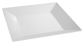 Тарелка сервировочная квадратная Pujadas 220021 30.5х30.5 см (меламин) белая