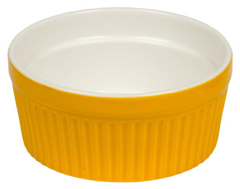 Чашка для подачи P.L. Proff Cuisine Рамекин 81229569 "Крем-Карамель" 400 мл, желтая