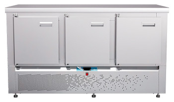 Стол холодильный Abat СХС-70Н-02 (3 двери, без борта)