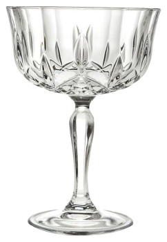Бокал блюдце для шампанского RCR Cristalleria Italiana Style Opera 25849020206 240 мл (хрустальное стекло)