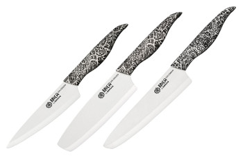 Набор кухонных ножей Samura Inca SIN-0220W