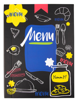 Папка меню Luxstahl Салют