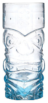 Стакан для коктейлей ProBar 9921light blue "Тики", 465 мл, светло-голубой