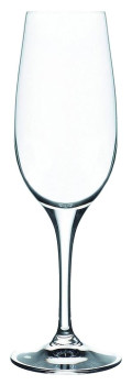 Бокал флюте для игристого вина RCR Cristalleria Italiana Luxion Invino 25839020006 180 мл (хрустальное стекло)