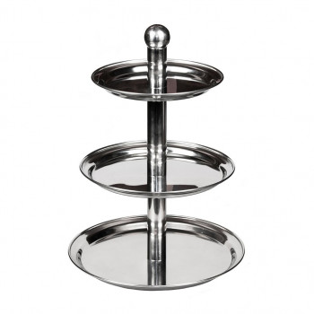 Этажерка 3 яруса 25/30/35см нерж. P.L. Proff Cuisine