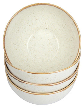 Набор из 4 мисок Porland POR0018 140 мм бежевый