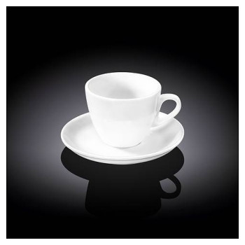 Чашка кофейная с блюдцем Wilmax WL-993174 / AB