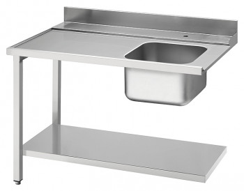 Стол для посудомоечной машины SMEG WT51200SL