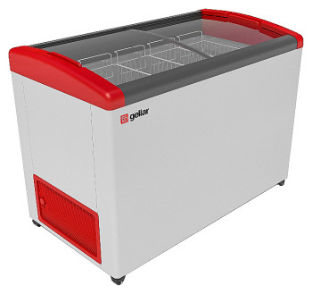 Ларь морозильный Frostor GELLAR FG 400 E (пропан) красный