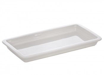 Гастроемкость керамическая «Corone» GN 1/3 322х168х30 мм белая [LQ-QK15077]