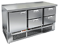 Стол холодильный HICOLD GNE 122/TN O