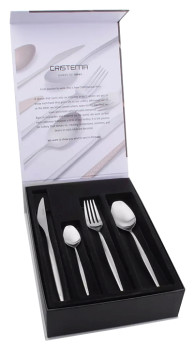Набор столовых приборов CRISTEMA PEP-19300-24LE 24 шт., на 6 персон, матовая полировка