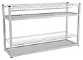 Стеллаж для тарелок Пищевые Технологии Стандарт СКТН-2КС