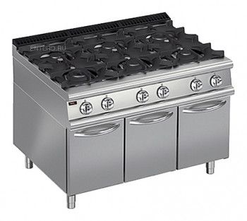 Плита газовая Apach Chef Line LRG127CS PLUS
