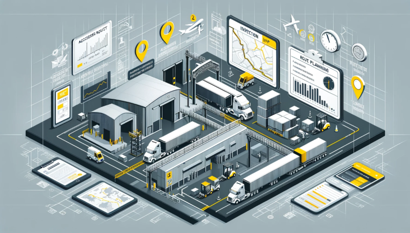 Выезд на осмотр подъездов для грузового транспорта и путей заноса