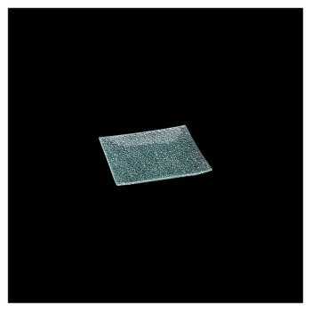 Тарелка Corone Aqua 5,9" 15х15 см (стекло) квадратная
