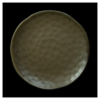 Тарелка мелкая Corone Sacramento HS169590 10,5" 275 мм (фарфор) серо-зеленая