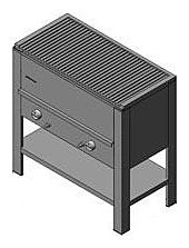 Гриль газовый лавовый Вулкан BPD 02 «Везувий»