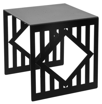 Подставка фуршетная Luxstahl Квадрат 150х150х150 мм черная