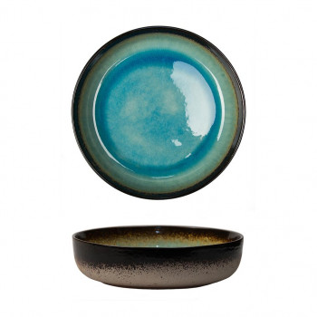 Салатник 2000 мл d24,5 см h6,3 см Blue Spider Silk Stockholm P.L. [1]