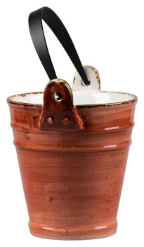 Ведро сервировочное P.L. Proff Cuisine Organica Spicy TX21176-H281 600 мл 11,5х12 см (фарфор)