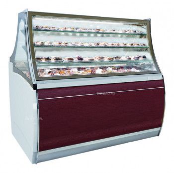 Витрина кондитерская ISA Pagoda Icona AE 30 1M RS A H135