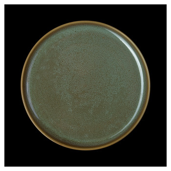 Тарелка мелкая Corone Primavera HS167039 9,5" Ø 24 см (фарфор) зеленая