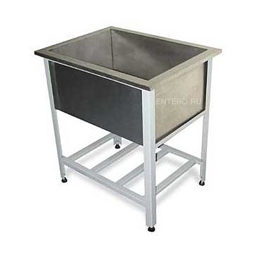 Ванна моечная односекционная Cryspi МВ-1 1/630 нерж с сифоном