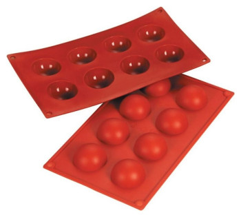 Форма силиконовая P.L. Proff Cuisine 81200406 "Полусфера" 6 ячеек