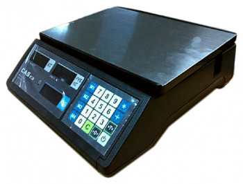 Торговые весы CAS ER JR-30CB черные
