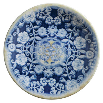 Тарелка плоская Kutahya Corendon Blue Blanc BNTS19DU891310 декор 1