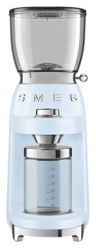 Кофемолка SMEG CGF11PBEU пастельная голубая
