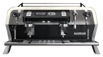 Кофемашина Sanremo F18 2GR высокие группы, белая