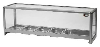 Подставка для гастроемкостей Osba 4+1 со стеклом